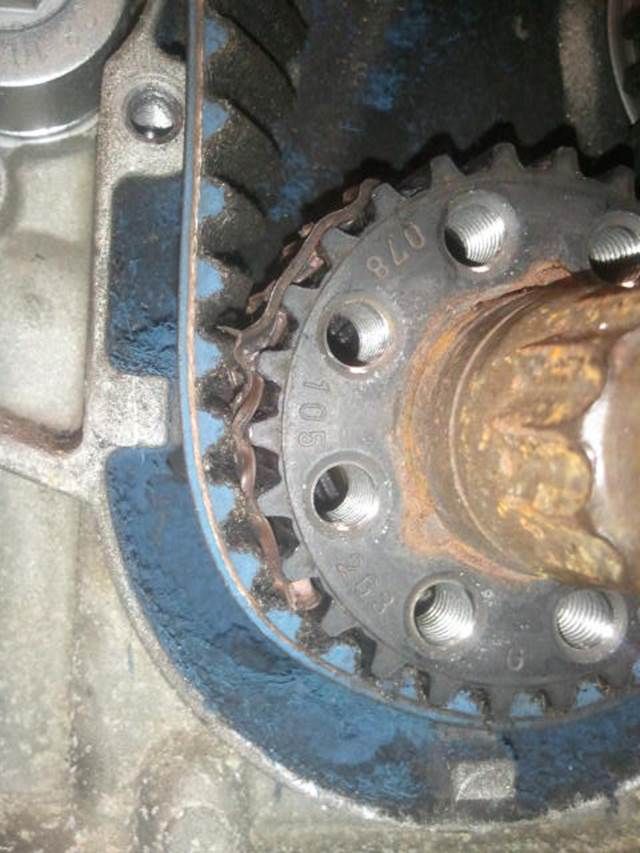 Timing belt failure 2.7T 28 bent valves